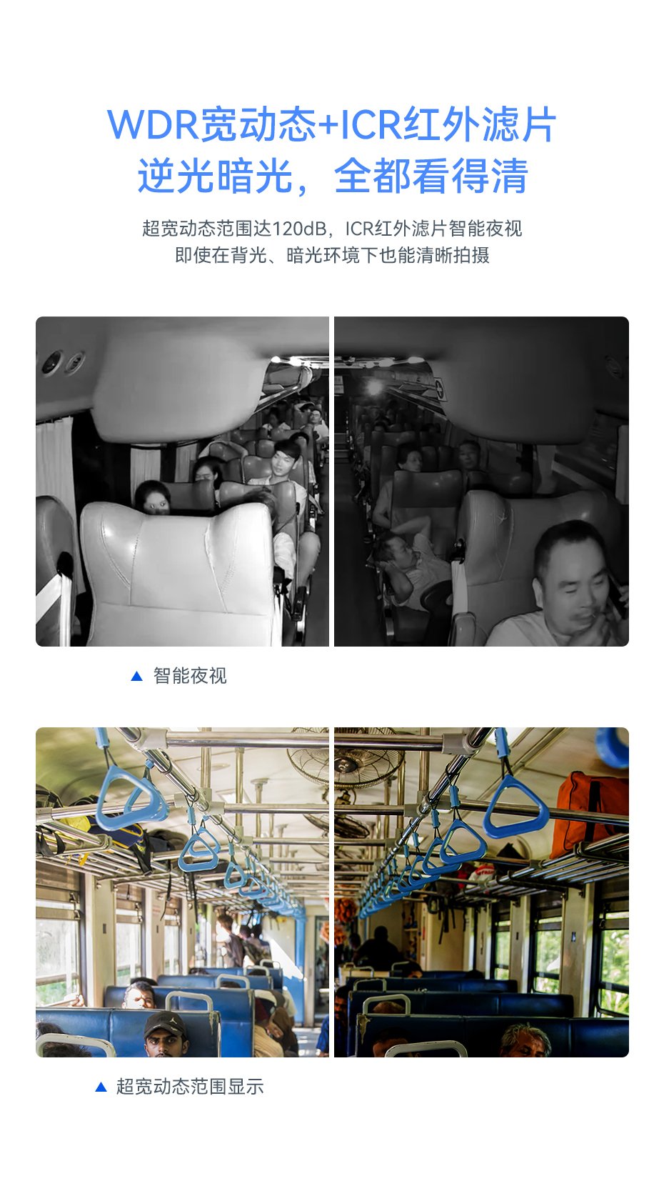 天波V62车载IPC高清摄像头支持逆光暗光拍摄