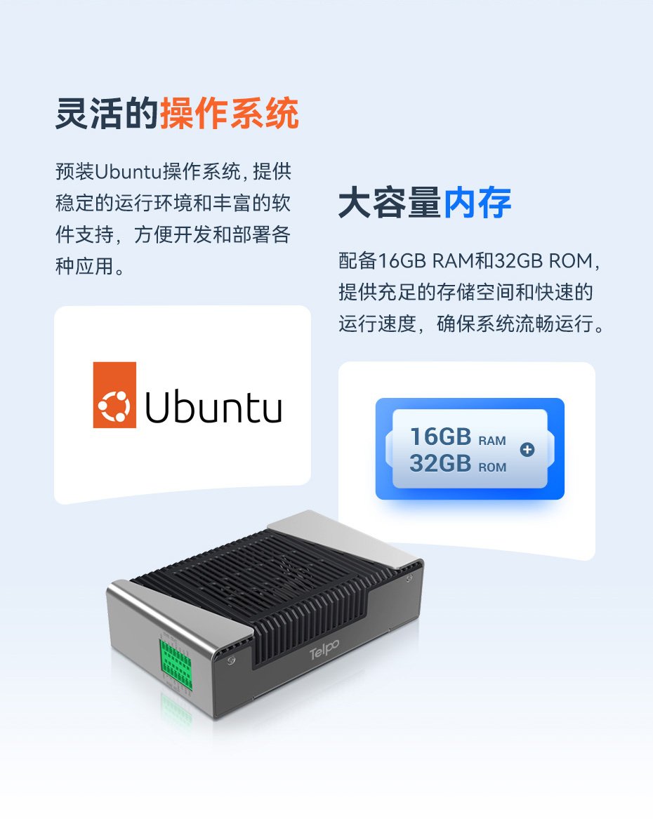 天波V3ai边缘盒子采用灵活的操作系统